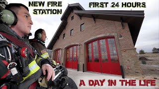 First 24 Hours in a New Fire Station  A Day in the Life [upl. by Florian]