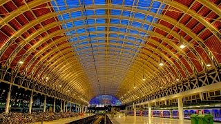 A Walk Around Londons Paddington Railway Station [upl. by Annuahsal963]