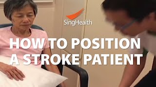 How To Position A Stroke Patient [upl. by Inol837]