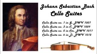 Johann Sebastian Bach  Cello suites in 432 Hz great for reading or studying [upl. by Ykcir582]