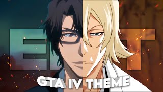 Aizen x Urahara  GTA IV Theme Edit [upl. by Lash]